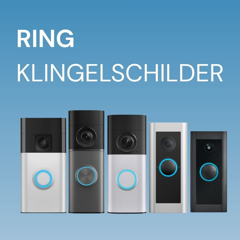 Klingelschilder für Ring