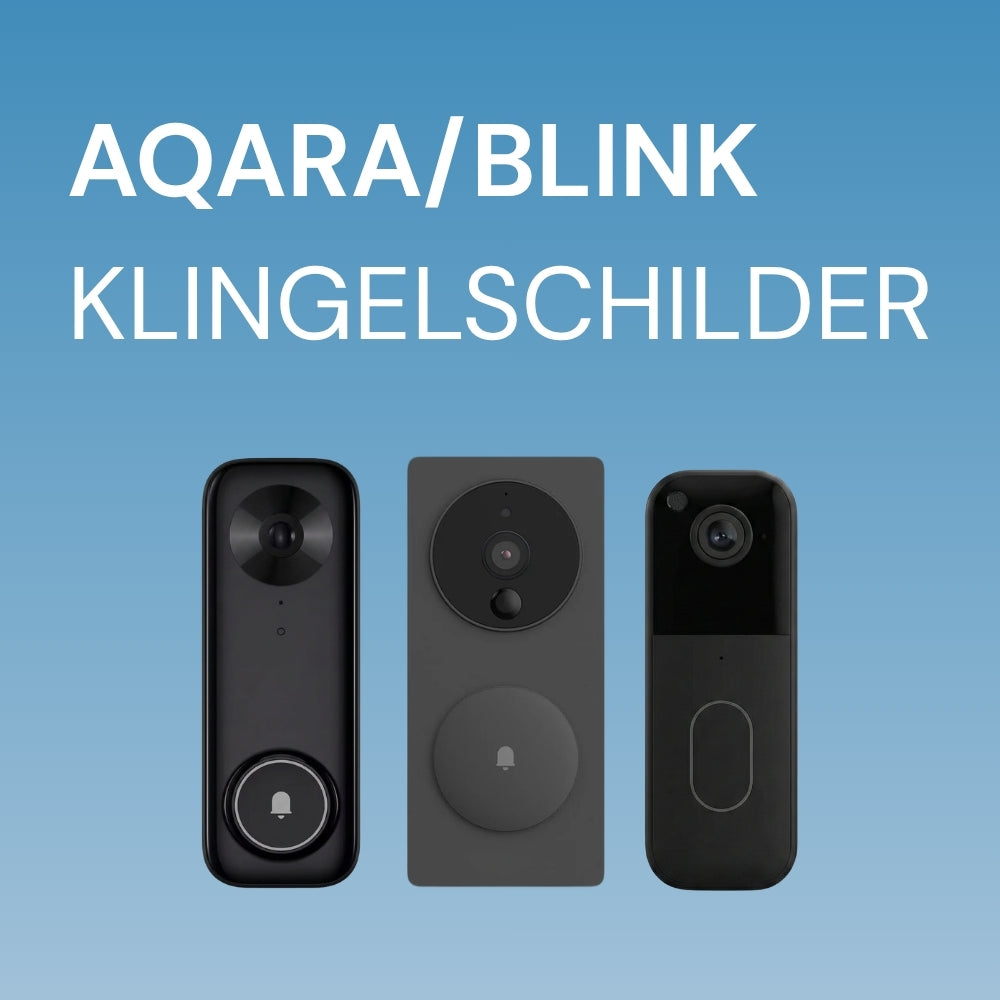 Klingelschilder für Aqara & Blink