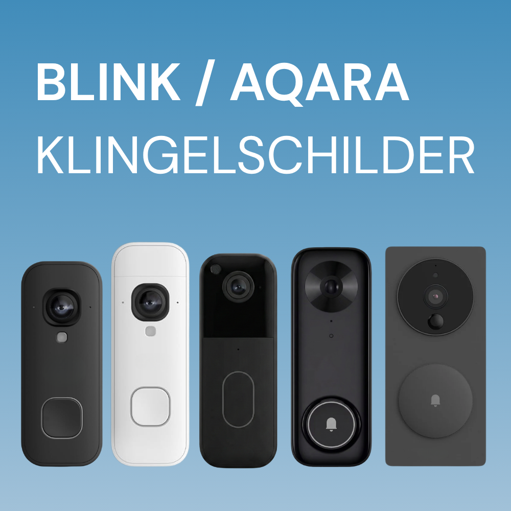 Klingelschilder für Aqara & Blink