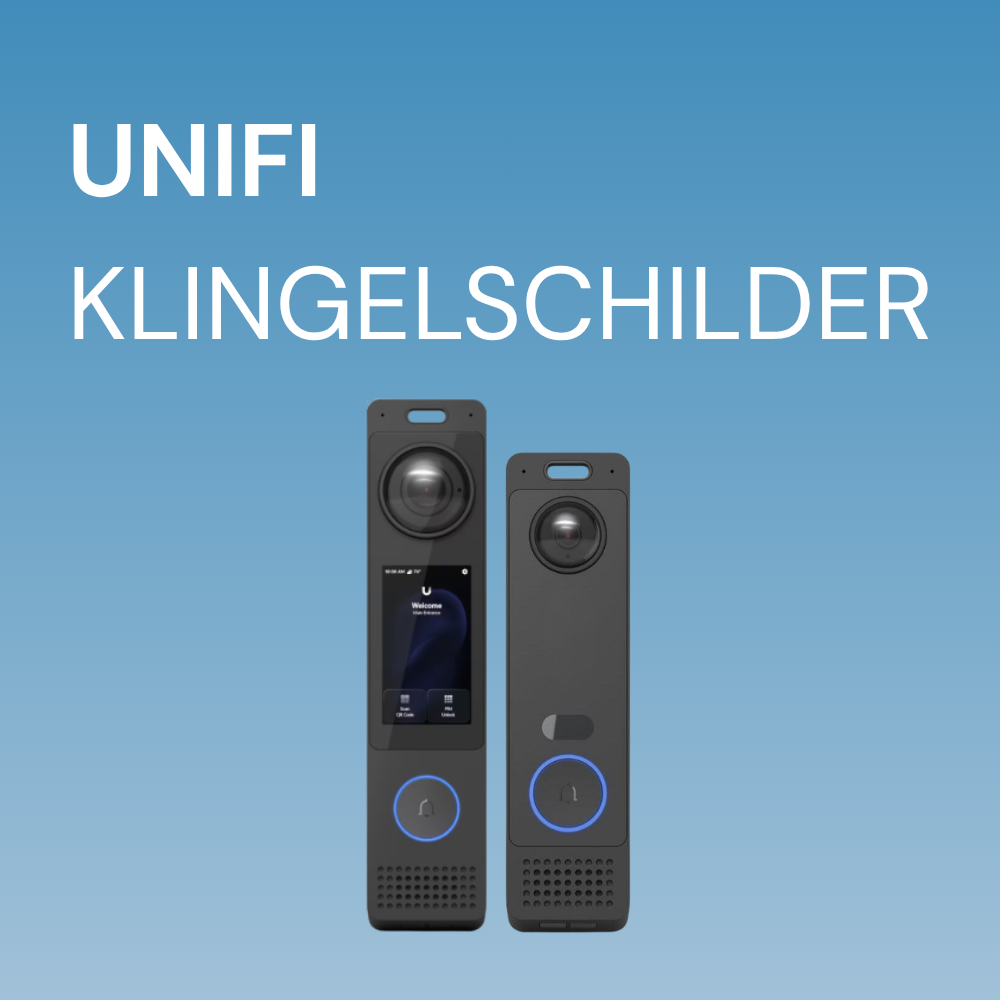 Klingelschilder für Unifi