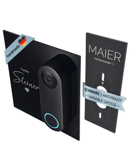 Klingelschild für Reolink Video Doorbell PoE/WiFi D340W D340P