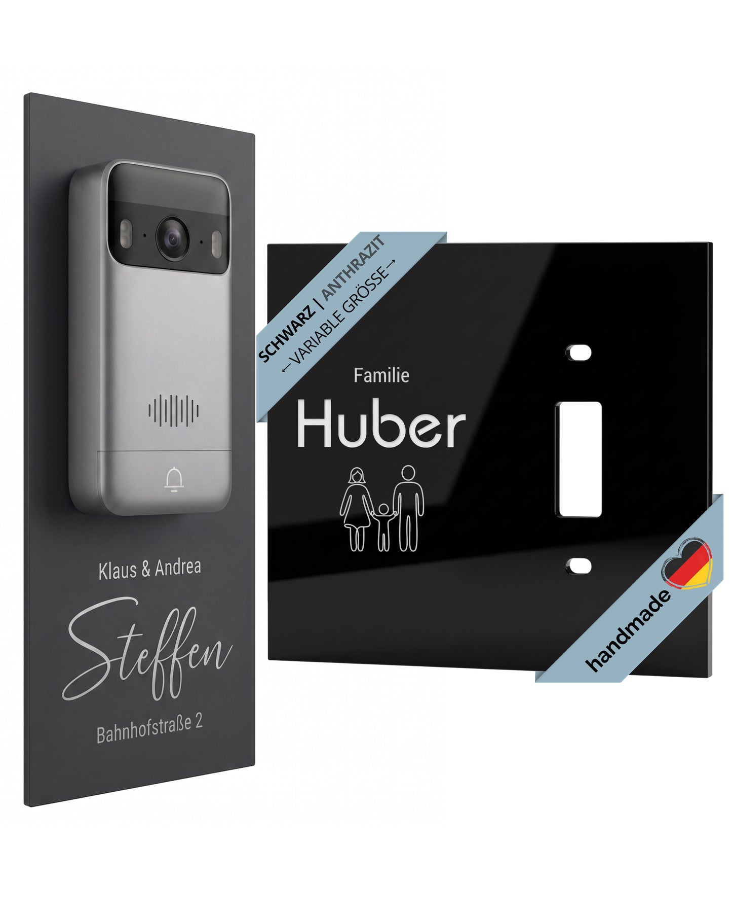 Klingelschild für SwitchBot Video Doorbell