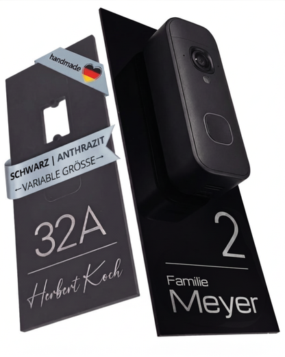 Klingelschild für Blink Videotürklingel 2K+(Batterie), System & 1. Gen