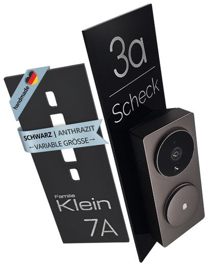 Klingelschild für Aqara Video-Türklingel G4 und G410